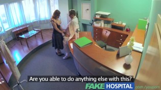 FakeHospital Doctors compulasory health check makes busty temporary hospital assistant pussy wet